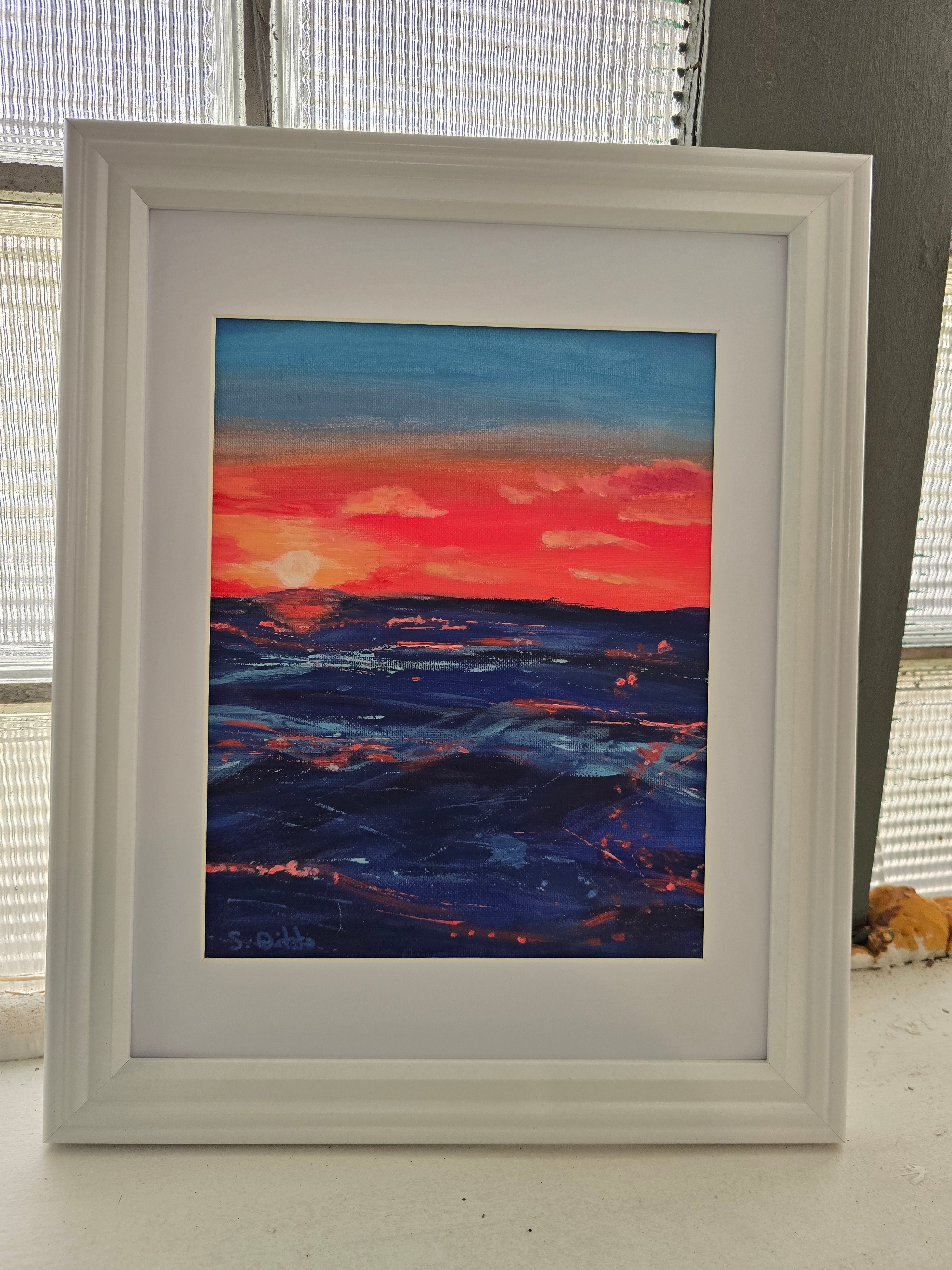 Sunset - Glistening Waves
