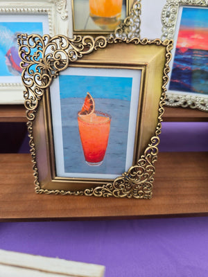 Fun drink framed print - S.Ditto Art