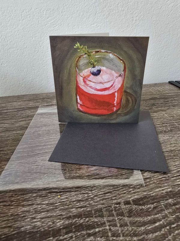Greeting Card - Shrubbery