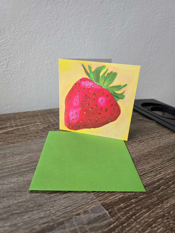 Greeting Card - Strawberry 2.0