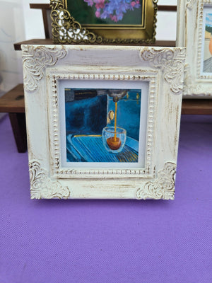 Joe to Go Framed Print - White - S.Ditto Art