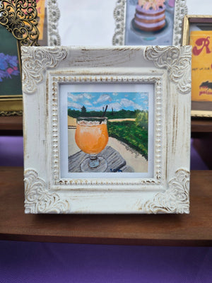 Keepsake Cidery Framed Print White - S.Ditto Art