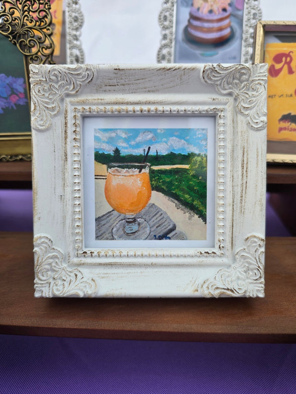 Keepsake Cidery Framed Print White - S.Ditto Art