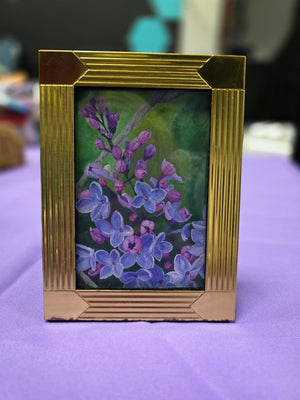 Lilac framed print - S.Ditto Art