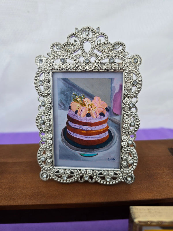 Nate Baked This Cake Framed Print - S.Ditto Art
