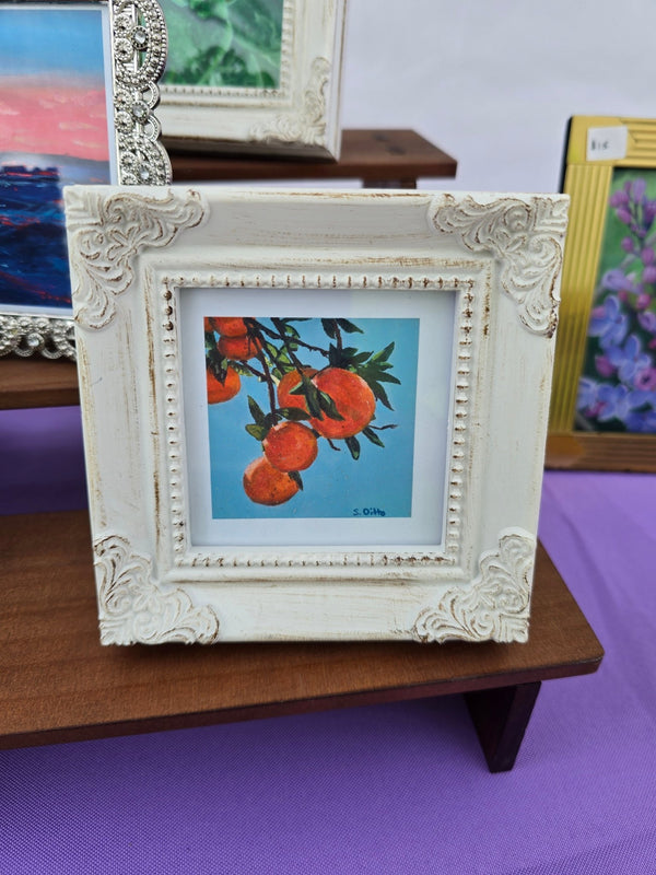 Orange you glad framed print - S.Ditto Art