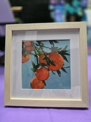 Orange You Glad? Framed Print - S.Ditto Art
