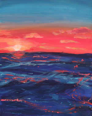 Print - Glistening Waves - S.Ditto Art