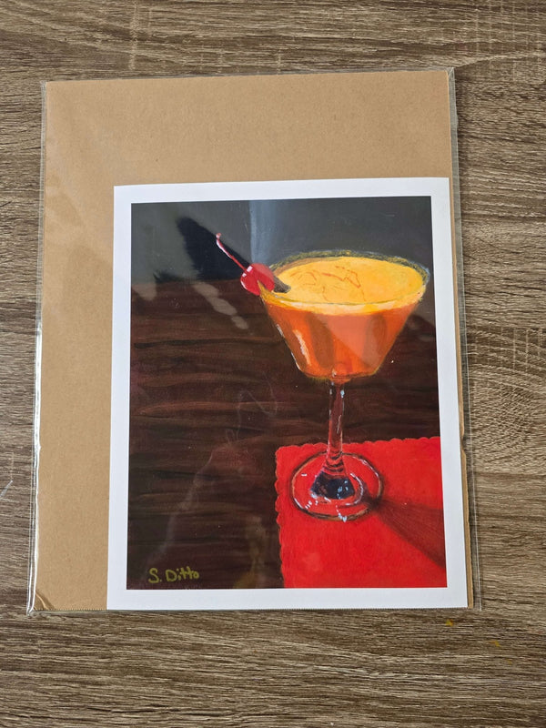 Print - Cafe India Mango Lassi