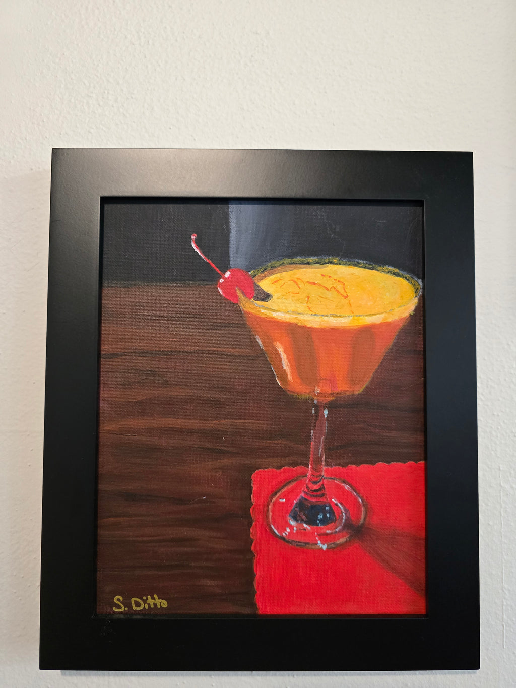 Cafe India Mango Lassi