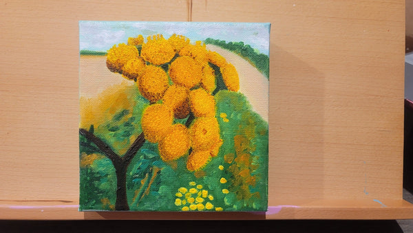 Tansy Rebellion Painting - S.Ditto Art